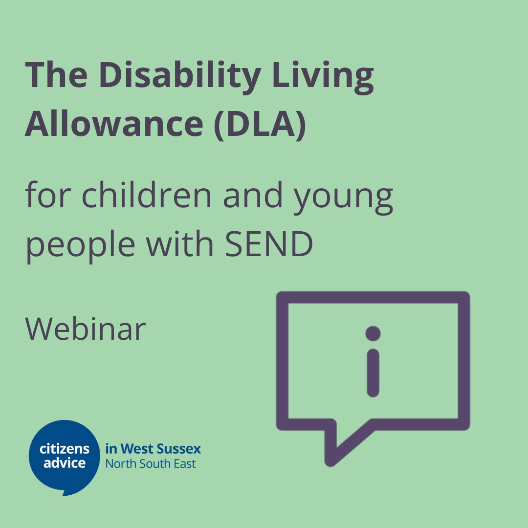 DLA Disability Benefits Webinar for Parents and Carers